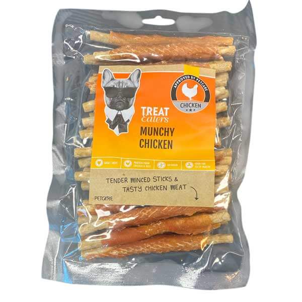 Munchy sticks med kylling 12,5cm, 380g