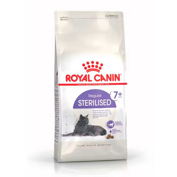 Kattemad Royal Canin Sterilised 7+ tørfoder - 10 kg