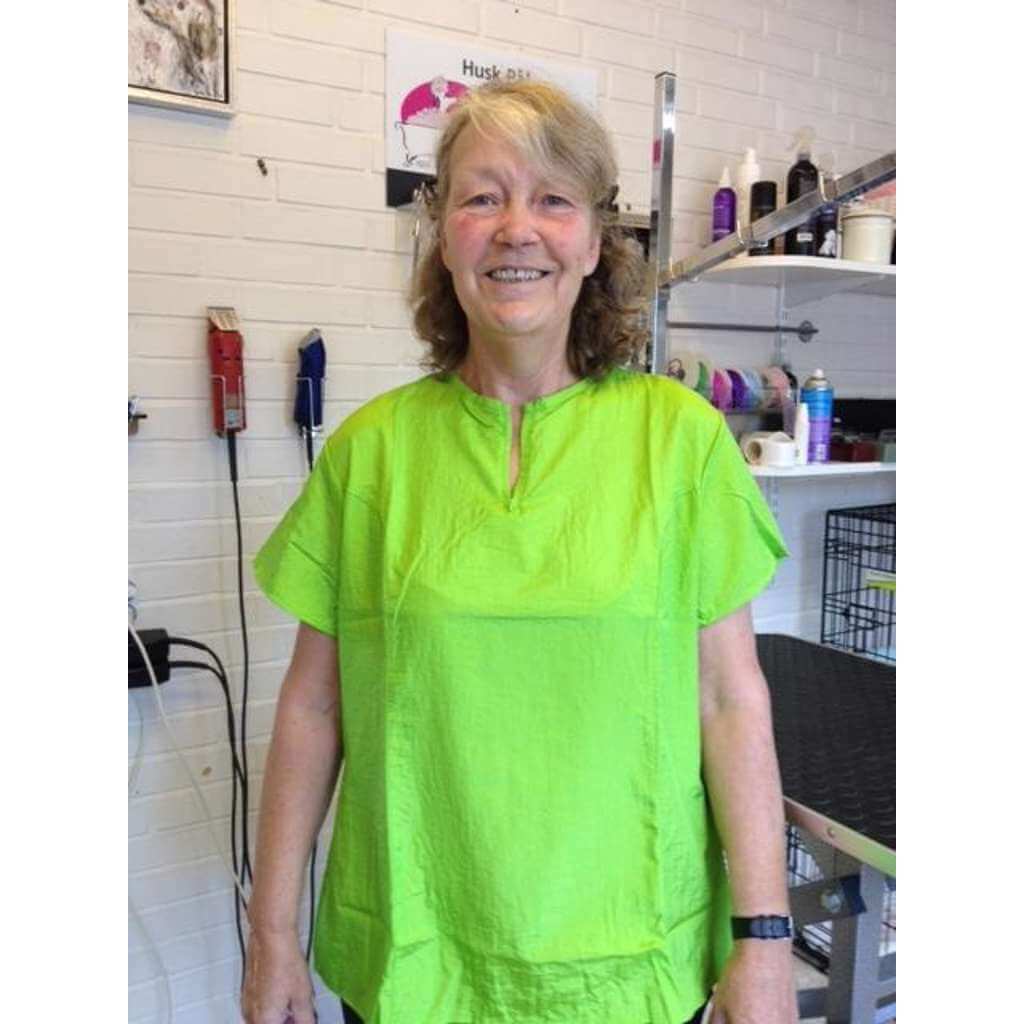 Tikima Trimmebluse Lena lime