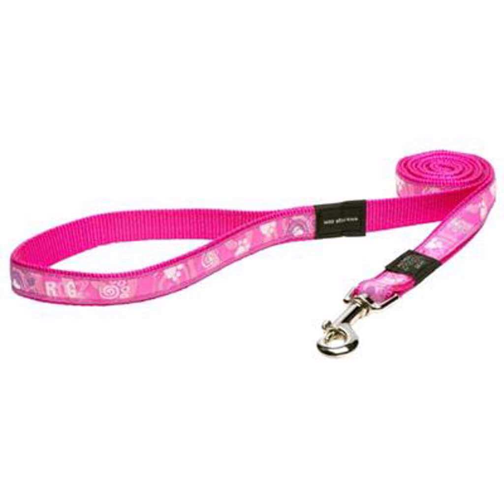 Rogz line Pink Paw 140 x 2cm