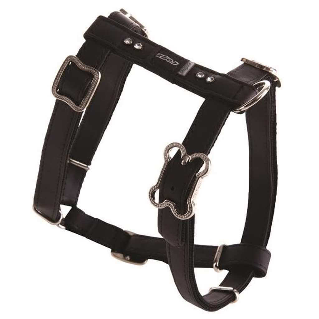 Rogz sele Luna 40-70 cm Black